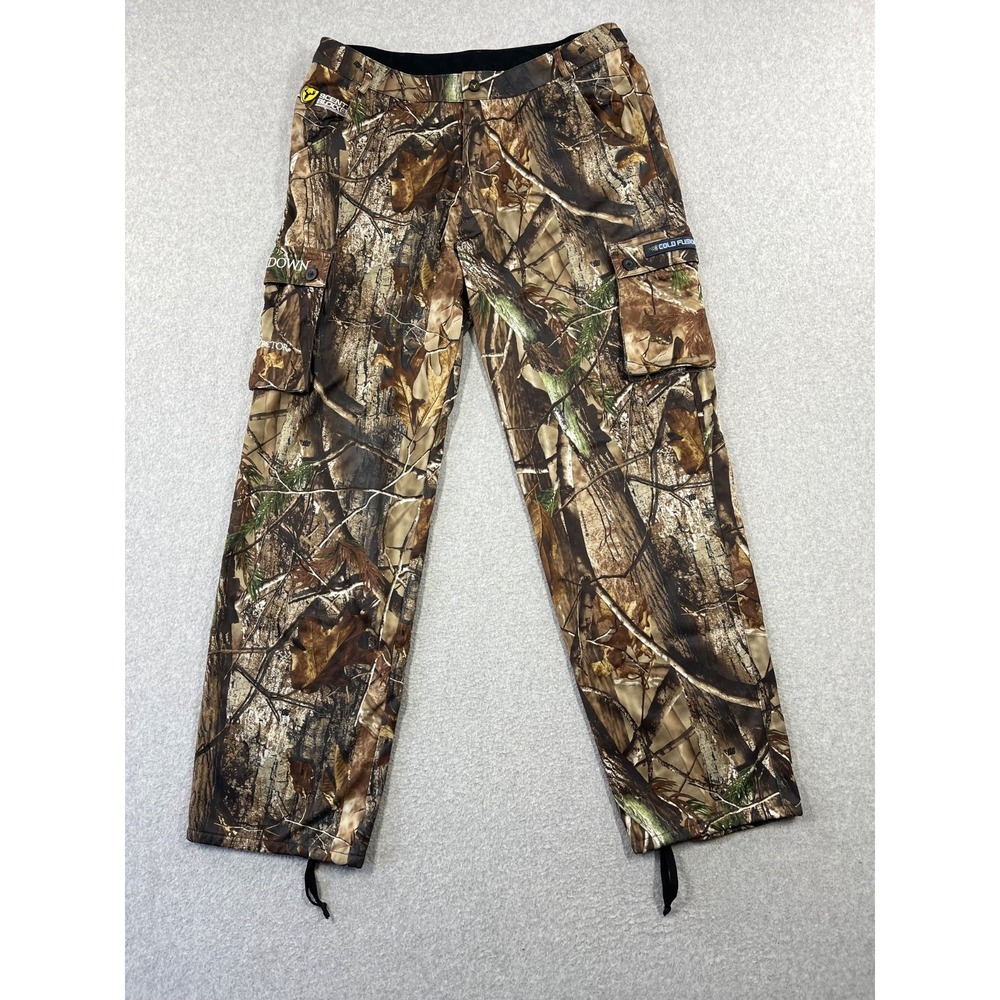 Scent Blocker Smackdown Hunting Pants Mens L Realtree Camo Cargo Pockets